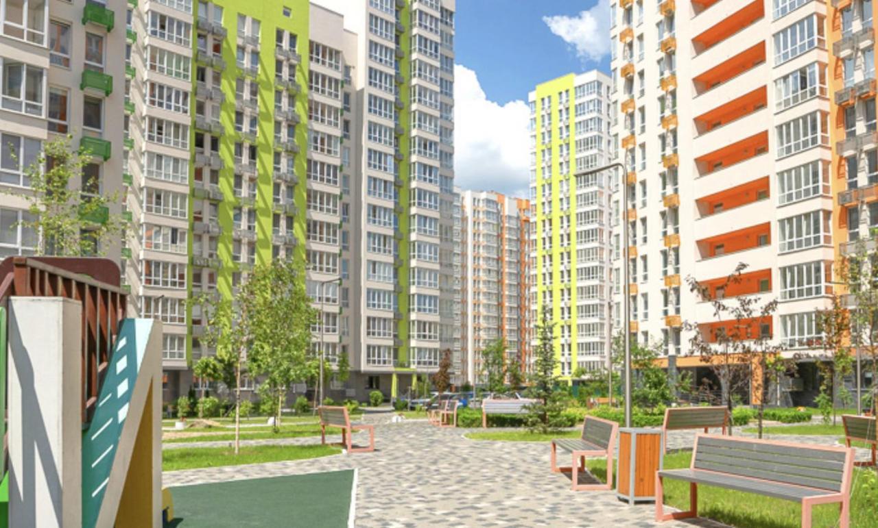 Жд Вокзал Пр Победы 67-В Метро Нивки Парк Шулявка Apartment Kiev Bagian luar foto